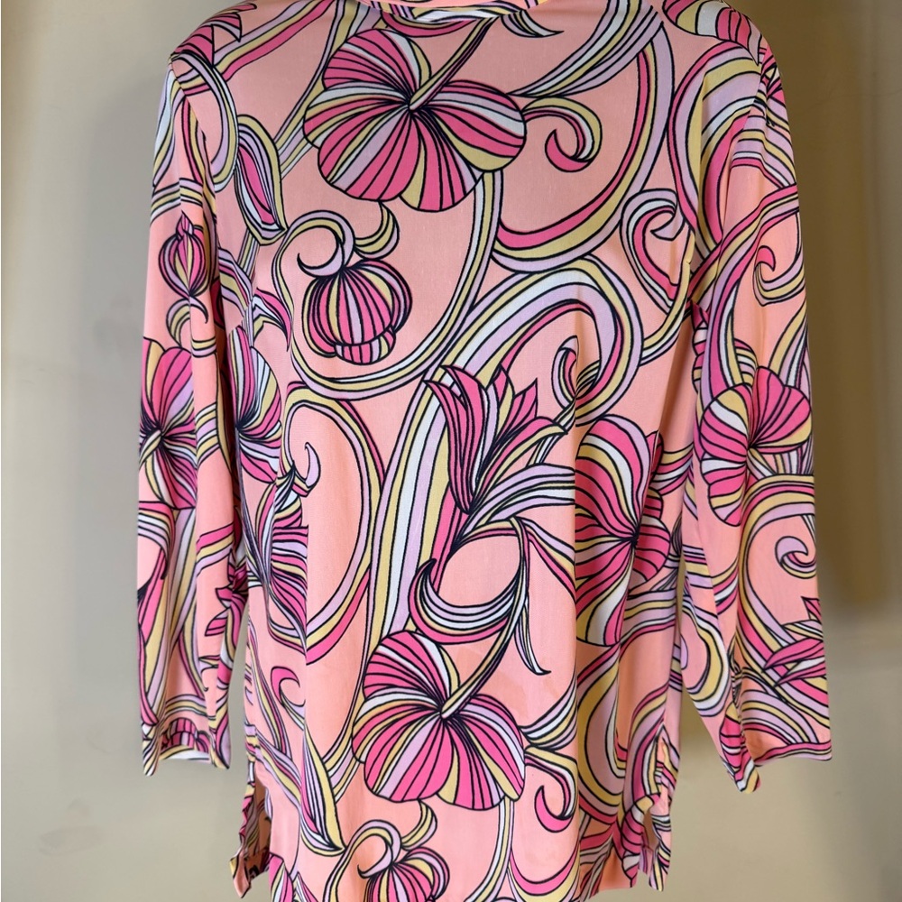 Vintage MISS BERT collard blouse